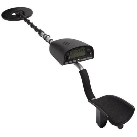 Velleman Detector de Metales, Disco Impermeable de 24 cm, Pantalla LCD, Profundidad de detección de 25 cm