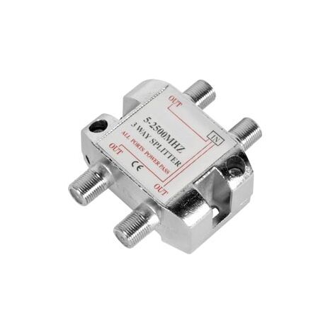 Velleman - Distribuidor de 3 vías (5 a 2500 MHz, 3
