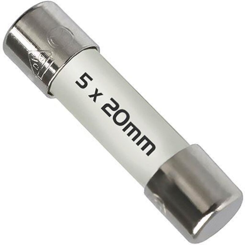 Velleman - jeu de fusibles en céramique - 5 x 20 mm - 500 ma & 10 a - 600V DVMFUSE1