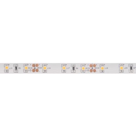 Velleman LED-Streifen, flexibel, selbstklebend, IP61, 300 LEDs, 5 m, 12 V, 3000K, warmweiß