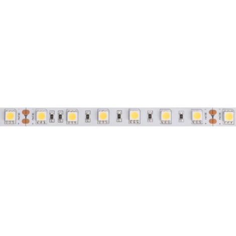 Velleman LED-Streifen, flexibel, selbstklebend, IP61, 300 LEDs, 5 m, 24 V, 6500K, neutralweiß