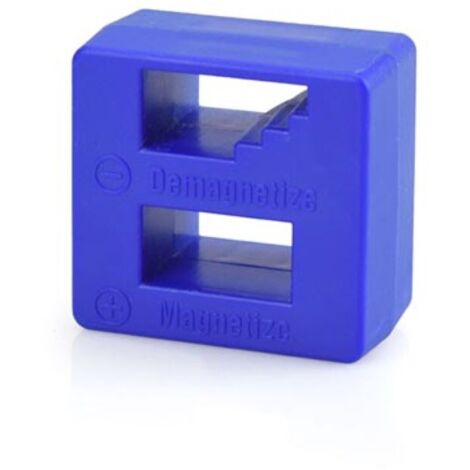 Velleman Outil magnétiseur/démagnétiseur pour tournevis et autres outils, bleu