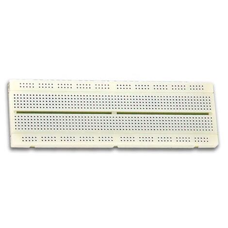 Velleman Placa, Soldadura, 840 contactos, Compatible con Arduino, ABS, Gris