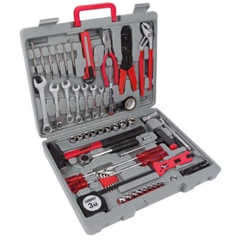 Velleman Set di attrezzi completo grigio 555 pezzi