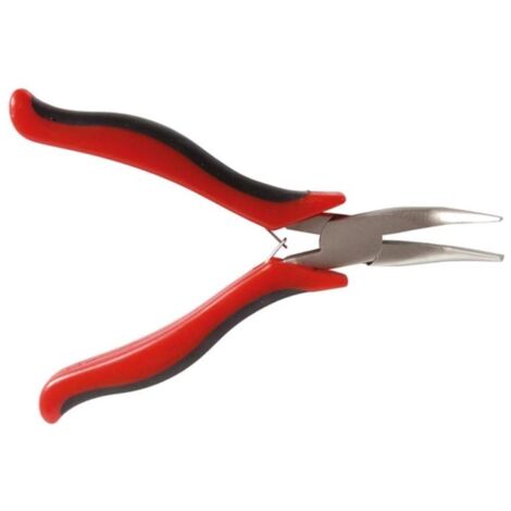 Velleman VT255 Hq - Alicates de punta doblada en miniatura, 12,2 cm de longitud, multicolor