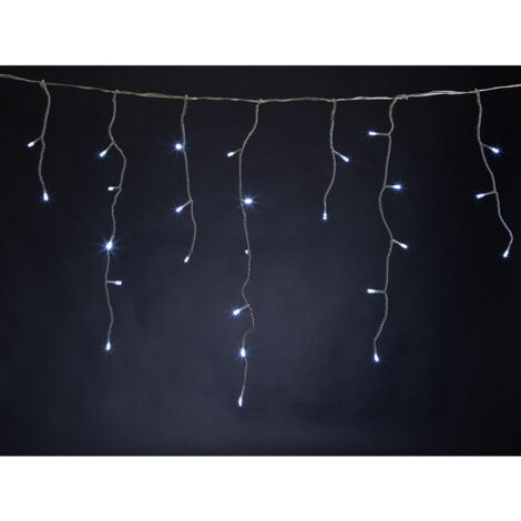 Vellight LED-Lichtvorhang kaltweiß, 4 m, 144 LEDs, wetterfest, energieeffizient und verzaubernd