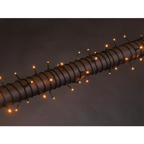 Vellight Wega LED, lichterkette, 12 m, 80 LEDs, Arizona Weiß, grünes kabel, für innen und außen, 24 V