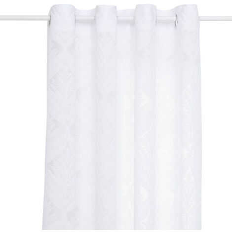 Velo bianco lazi fantasia selvaggia 140x240cm - Atmosphera créateur d'intérieur
