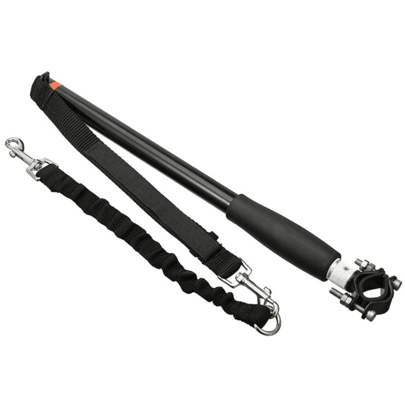 Vélo Chien Laisse Traction Chien Laisse Chargeable Chien Laisse Vélo Chien Marcheur Produits Pour Animaux Noir