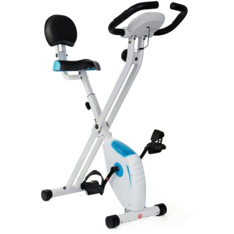 Vélo d'appartement pliable Xbike - O'Fitness - Compteur 5 fonctions - Roue magnétique : 2,5 Kg