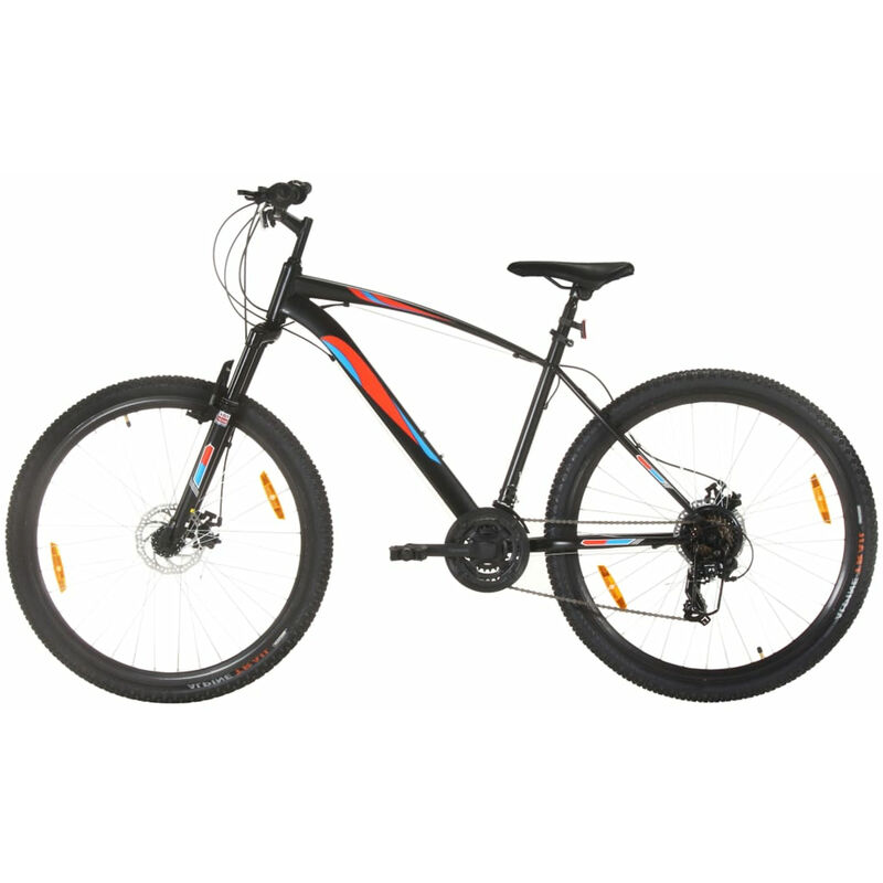 Velo de montagne 21 vitesses Roues 29 pouces Cadre 48 cm Noir