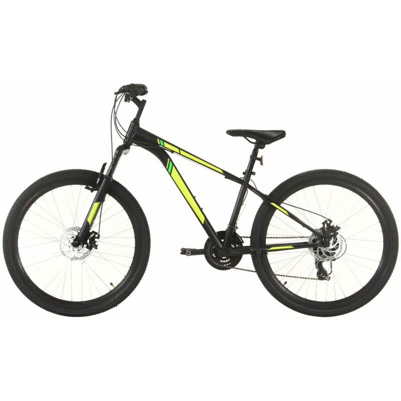 Velo de montagne 21 vitesses Roues de 27,5 pouces 38 cm Noir