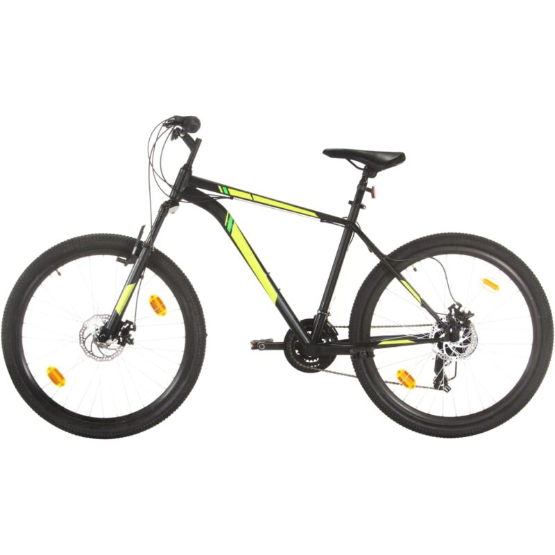 Vidaxl - Vélo de montagne 21 vitesses Roues de 27,5 pouces 42 cm Noir