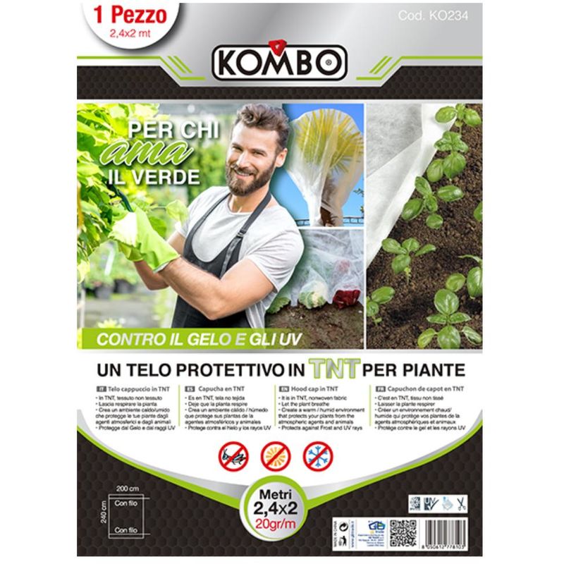 Kombo - Velo di protezione in tnt 2,4x2m, 20g/m