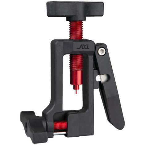 vélo hydraulique frein à disque，huile aiguille pilote outil tuyau coupe câble，noir et rouge
