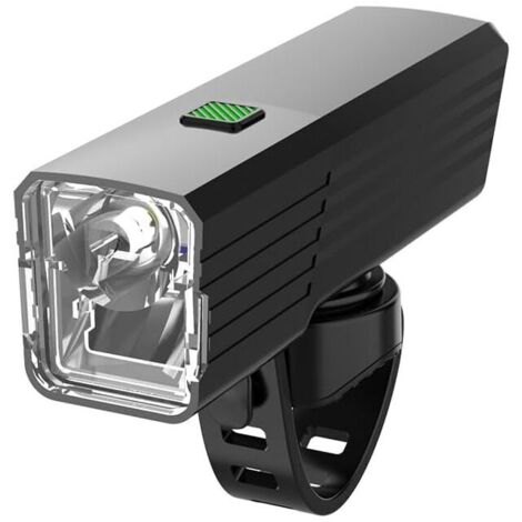Vélo LED Rechargeable USB Double Mode Route Croisement Éclairage Nuit Puissant