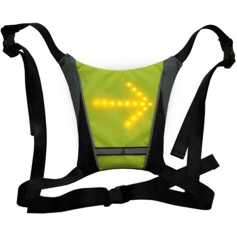 Vélo Gilet lumineux led - Adulte - SMARTACTIV