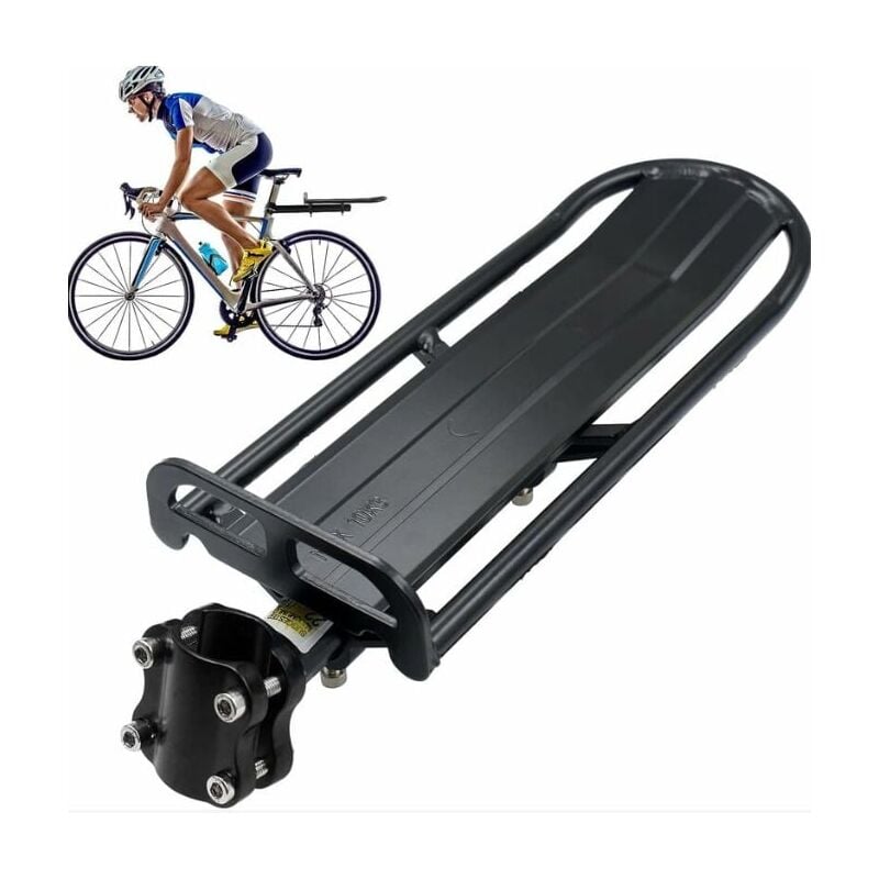 Shmshng - Vélo Porte Bagage, Universel Réglable Porte-Bagage Transporteur Bicyclette Accessoires Serrage Rapide Support Vélo Racks
