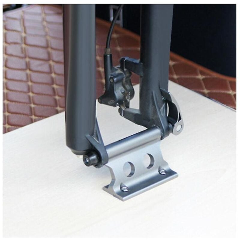 Vélo Vélo Fourche Avant Clip De Fixation à Dégagement Rapide Pince De Fixation Démontable Vélo Portable