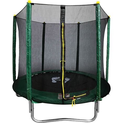Velocity 6ft Trampoline with Enclosure Green
