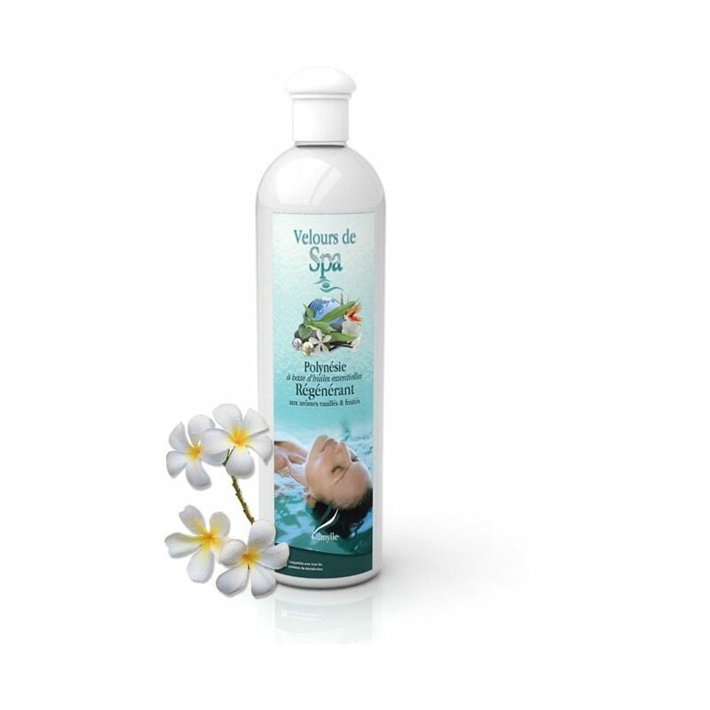 Parfum de Spa à base d'huiles essentielles Polynésie Camylle 500 ml
