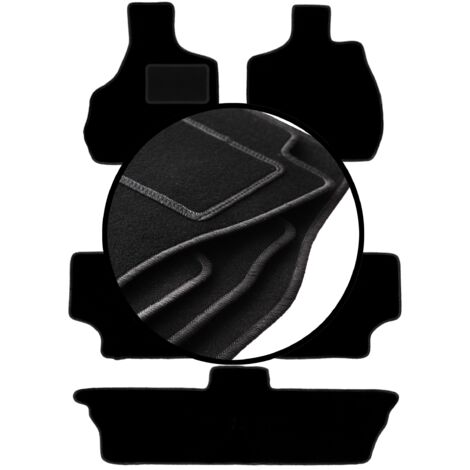 Velours-Fußmatten-Set für: Chrysler Town&Country IV 7-Sitzer (2000-2008)