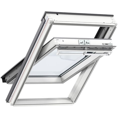 VELUX fenêtre de toit GGL SK06 2076 (114x118cm) bois, avec vitrage 76F