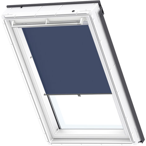 color negro Estor térmico para ventana de techo Velux F06 y 206 poliéster protección UV con ventosas, 48 x 93 cm, sin agujeros iKINLO CK04-38*75cm Negro estrellas. 