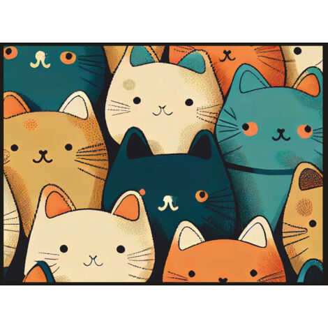 VELVET CATS 45X75 MERCURY 008257-1