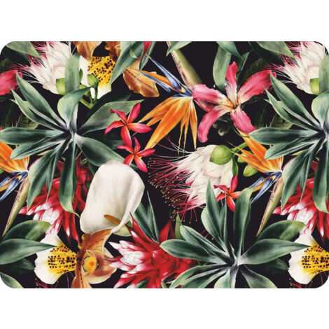 VELVET TROPICAL FLOWER 45X 75 MERCURY 007599-1