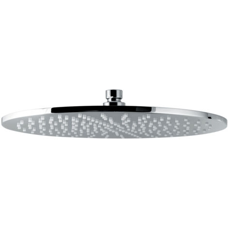 Vema Round Brass Shower Head 300mm Diameter - Chrome