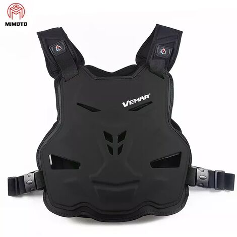 Vemar – gilet de protection pour moto, gilet d&39été pour Motocross, gilet de course hors route, équipement de protection de la poitrine,Black,CHINA