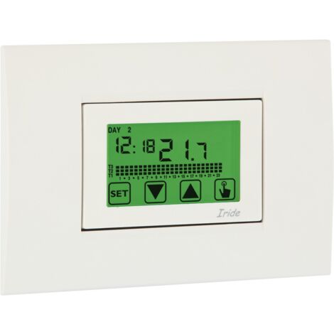 Vemer IRIDE 230 Einbau Programmierbarer Thermostat Touchscreen 230V VE457800