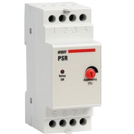 Vemer PSR400 Relé de control de fase en carril DIN VP807200