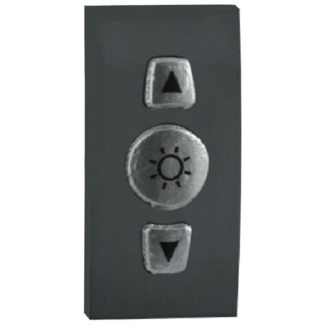 Vemer regolo dimmer da incasso per controllo dell'intensita'' luminosa grigio