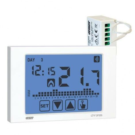 CRONOTERMOSTATO TOUCHSCREEN IDEALE Per Termosifoni Caloriferi Caldaia EUR  34,90 - PicClick IT