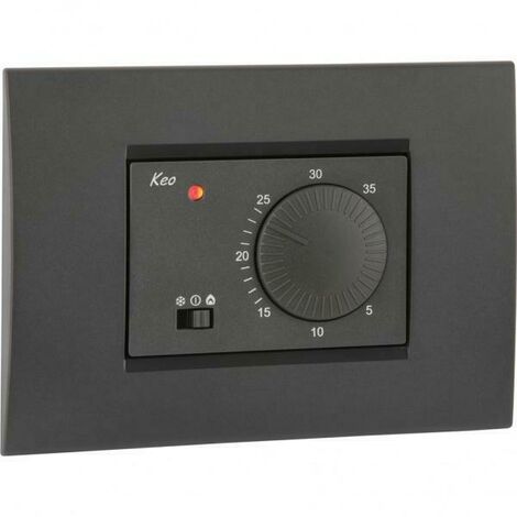 Vemer termostato keo-a elettronico a incasso con selettore vn171500