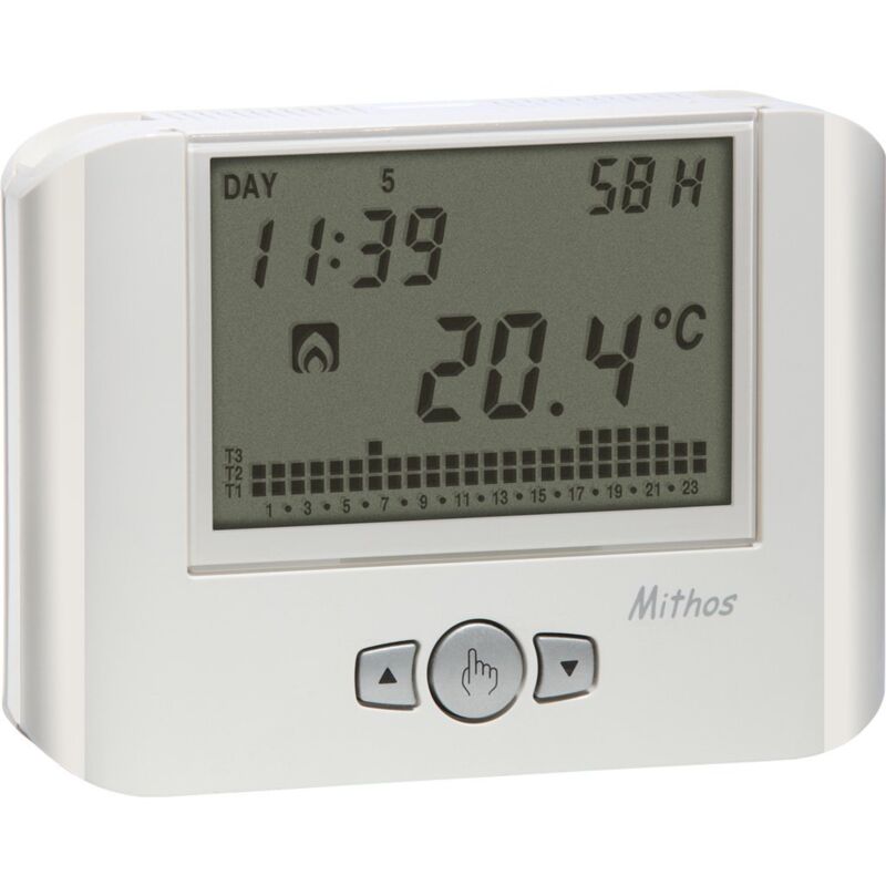 Ve478400 Mithos H Cronotermostato Con Umidostato, Programmazione Se...