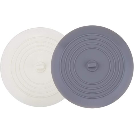 Vendita Tappo di scarico in silicone da 2 pezzi per cucina, bagno, 6"