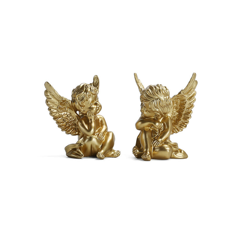 Vendite 2 pz/set cupido angelo scultura arti
