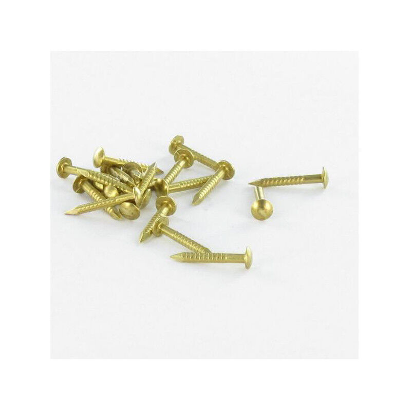 Kg de pointes Laiton Tête ronde tr 1.8X16 N12-5 pièces