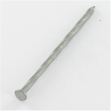 Vendues au kg POINTES Torsadées Forte tenue à la corrosion Acier galvanisé à chaud 5.7X140