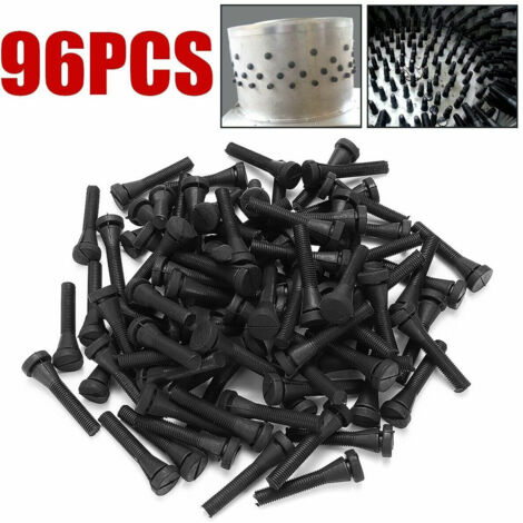 Vendus par paquets de 96, noirs, de 6,5 cm de long, avec une rainure de 1,2 cm, pour les machines à déféquer les poulets, les canards et les oies, utilisant des bâtonnets de défécation.
