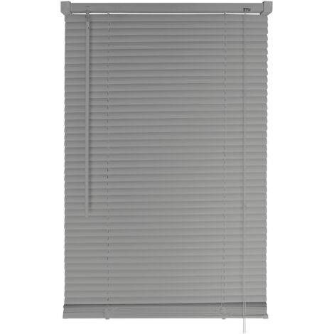 VENEZIANA 90XH160CM GRIGIA CON LAMELLE PVC 25MM