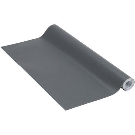 Venilia KF Unimatt Anthrazit 45cmx3m Pellicole opache in Tinta Unita Antracite, Adesivo, Decorativo, Foglio Autoadesivo, PVC, Senza ftalati, 45 cm x 3 m, Spessore 0,16mm, 53101