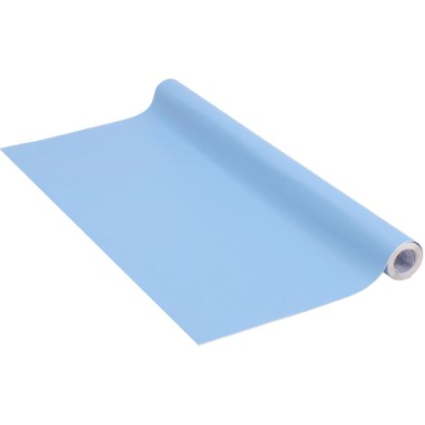 Venilia Pellicola adesiva, Azzurro Blu caraibico Blu cielo, 45cm x 3m, Spessore 160μ, Pellicola autoadesiva per mobili o cucina, carta da parati, PVC senza ftalati, Prodotto in UE