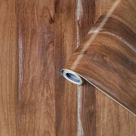 Venilia Pellicola adesiva Perfect Fix, Effetto Legno Rovere rustico, 90cm x 2,1m, Spessore 150μ, Pellicola autoadesiva per mobili o cucina, carta da parati, PVC senza ftalati, Prodotto in UE