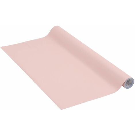 Venilia Pellicola adesiva, Rosa cipria Rosa chiaro, 45cm x 2m, Spessore 160μ, Pellicola autoadesiva per mobili o cucina, carta da parati, PVC senza ftalati, Prodotto in UE