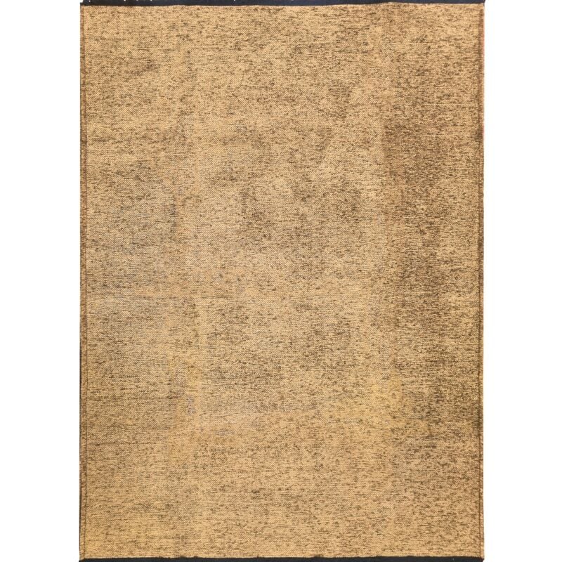 Thedecofactory - venice - Tapis en coton et polyester lavable tissé plat beige 80x150