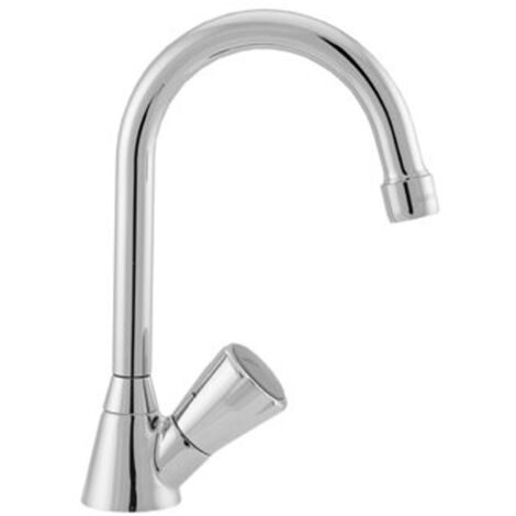 Venlo Nimbus II Laiton Eco robinet de WC avec bec pivotant et aérateur chrome